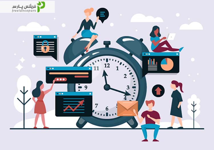 ۸ شیوه مدیریت زمان کاری